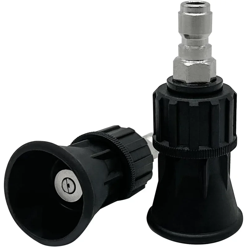 2 Pack-40 Degree Pressure Washer Nozzle 4.0 Orifice, Pressure Washer Nozzle Guard With 1/4Inch Quick Coupler Plug