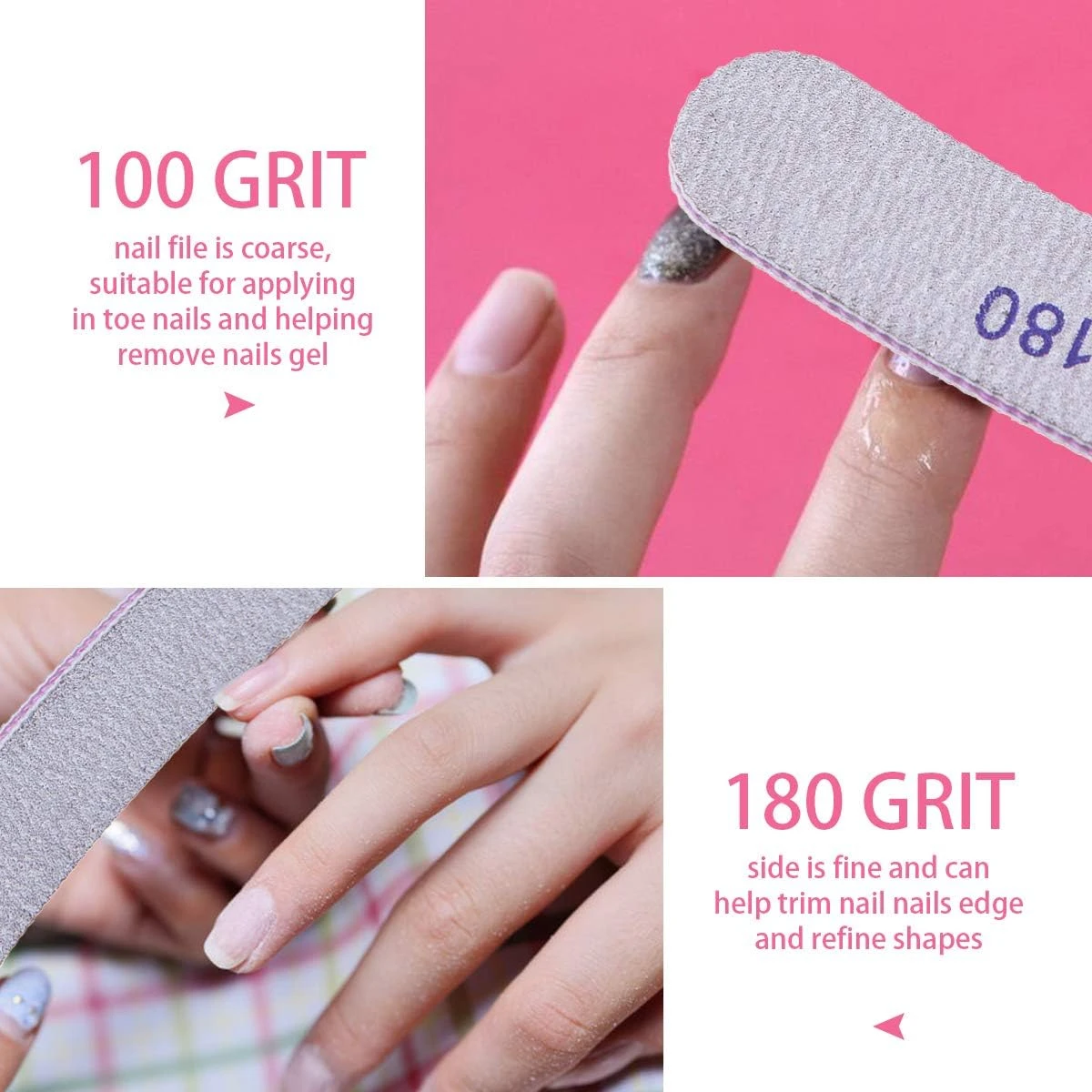 25Pack Double-Sided Nail Files - Woodworking Files review and price
