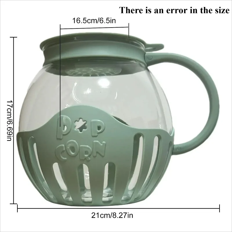 Microwave Glass Popcorn Popper 6