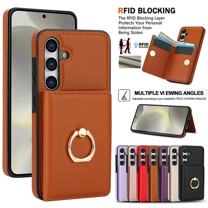 Ring Leather Wallet…