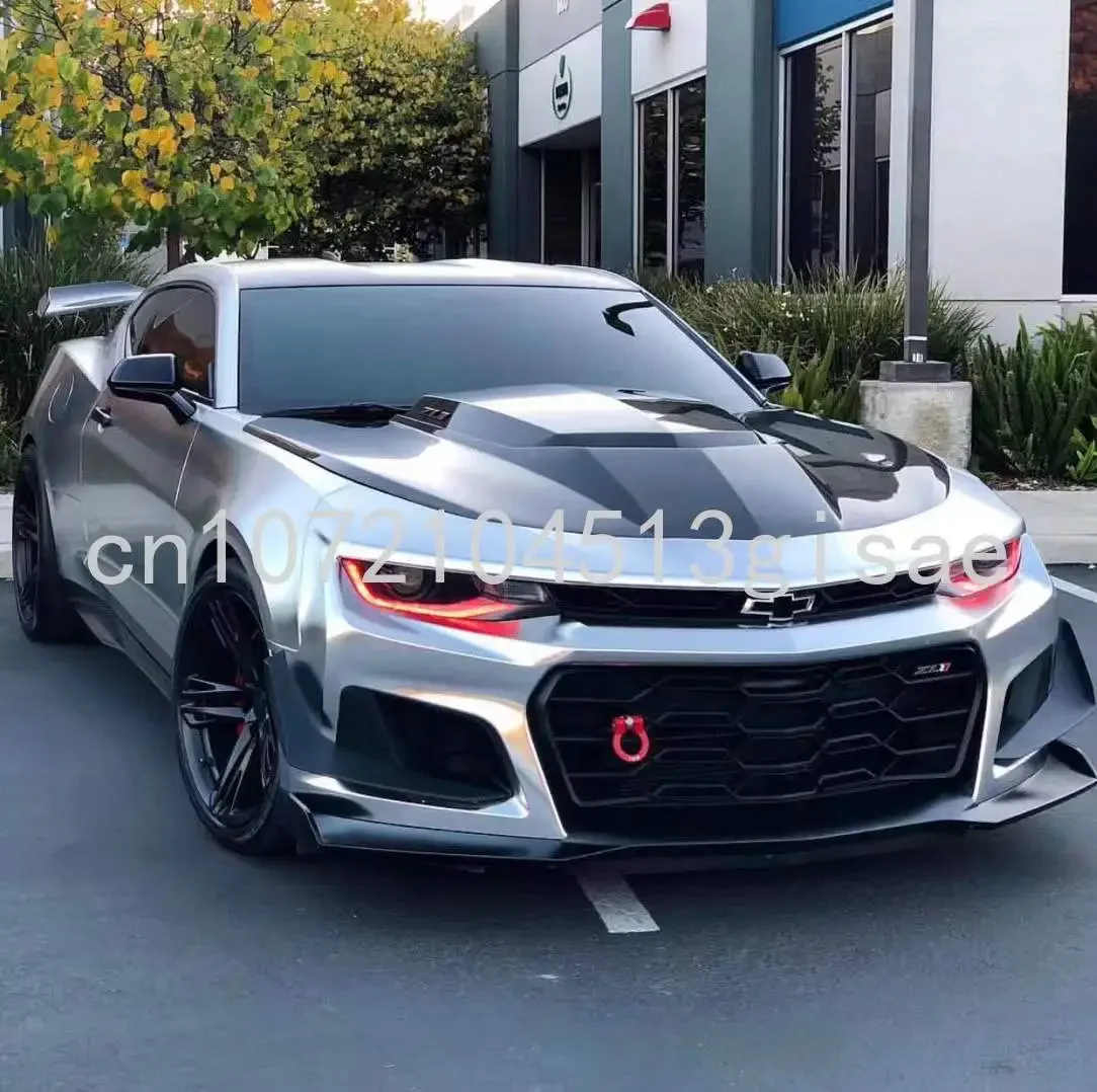 1 Style Body Kit Front Bumper Lip Car Bumper For Chevrolet Camaro 2016-2018 5th