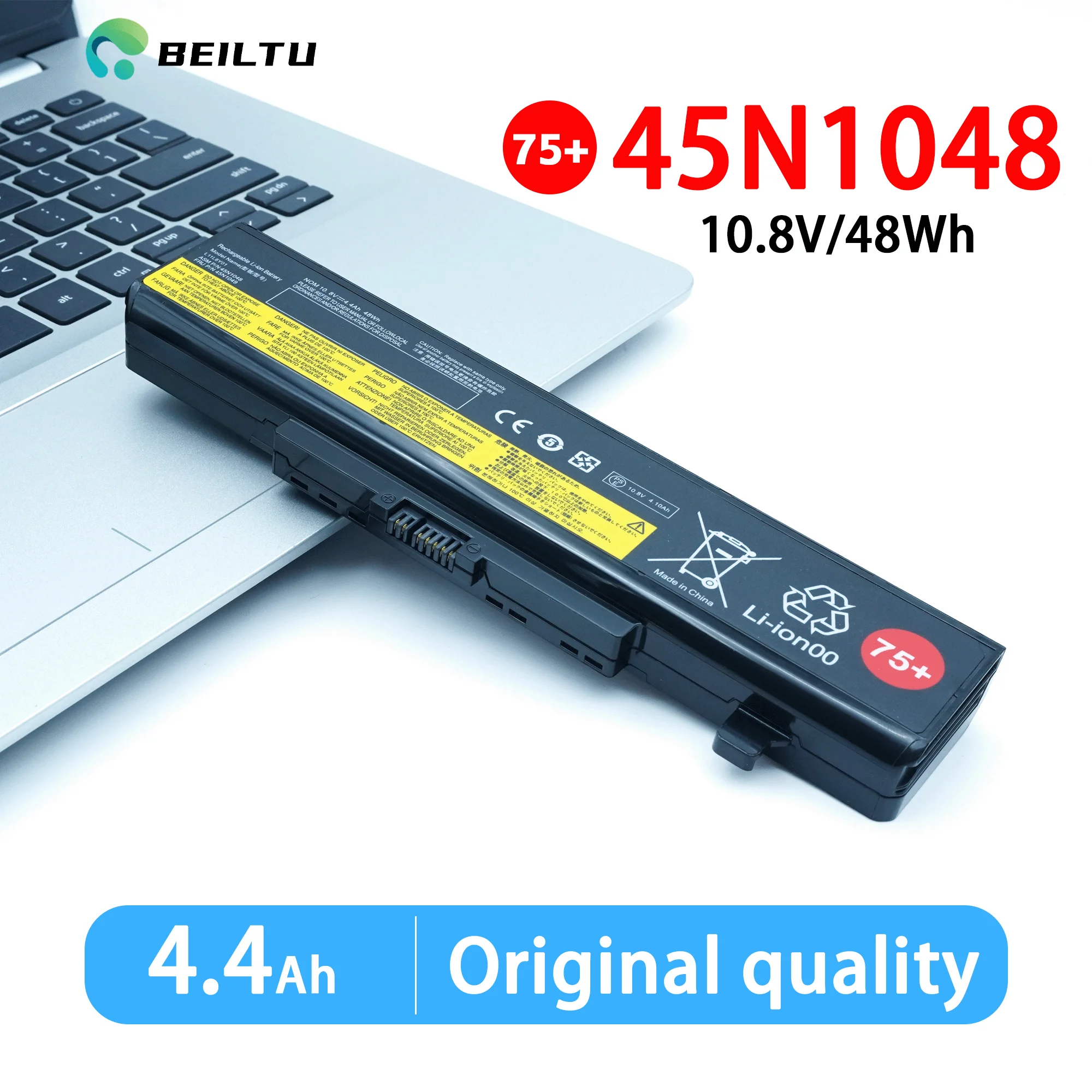 45N1048 48WH 75+ batería del ordenador portátil para Lenovo ThinkPad E430 E431 E435 E440 E445 E531 E535 E545 B590 E530 E540 Y480 Y580 G480