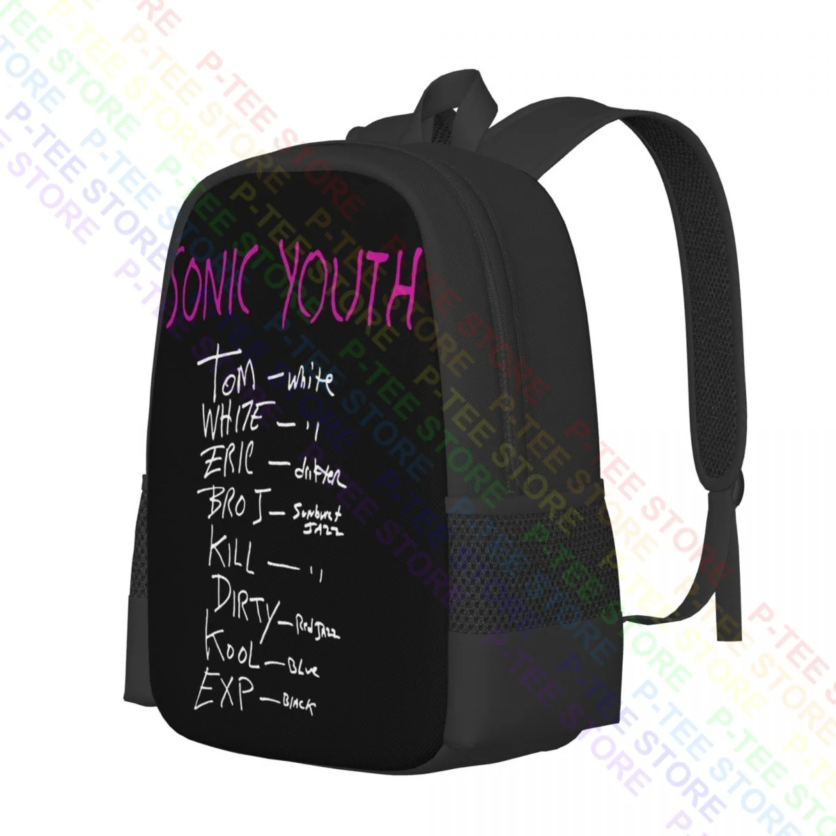 Sonic Youth 1991 Disappearer Traci Lords Rock P-1659Backpack Large Capacity Shoe Bag New Style