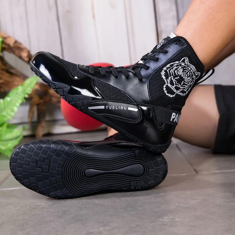 

Classic Brand Professional Men Woman Wrestling Sneaker Competition Sport Boxing Fighting Boots Comfortable Gym Training Shoe