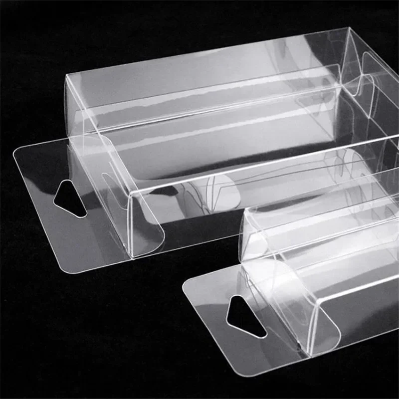 

Blister PVC Plastic Clear Packaging Package Box Mobile Phone Case Cover Cosmetic Gift Box for Flat Items With Hook 50pcs/lot