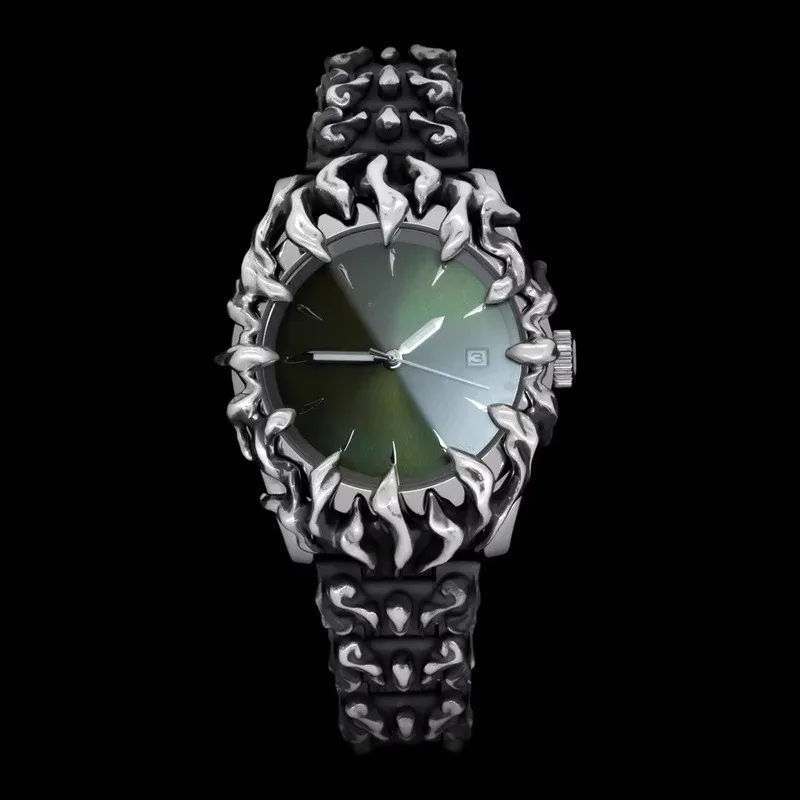 new retro y2k European and American women's watch special-shaped senior ins niche fashion trend luxury waterproof quartz watch