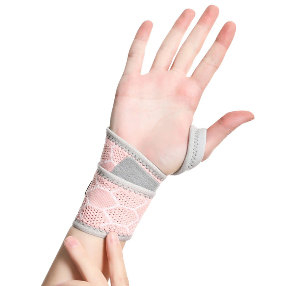 

2PCS/1 Pair Wrist Brace for Carpal Tunnel Relief Support - Compression Wrist Support for Workout, Adjustable Wrist Guards