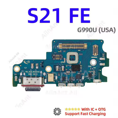 AiinAnt Dock USB Charger Board Connector Charging Port Flex Cable For Samsung Galaxy S21 Ultra Plus FE S21+ G998B G996U G991B - Image 7