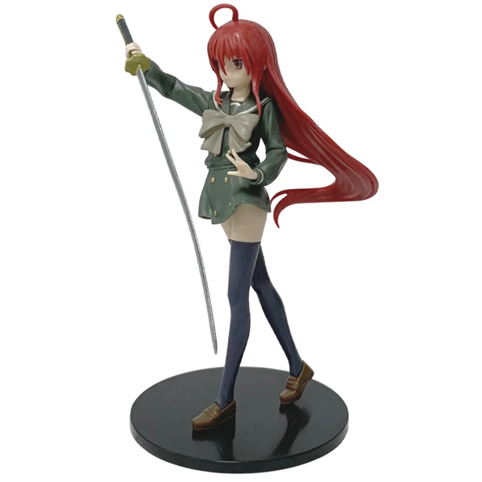 19CM Anime Shakugan no Shana Shana Kara za zbrodni PVC Figurki akcji Kolekcja modeli Ozdoba Anime Kreskówka Model Zabawka Prezent