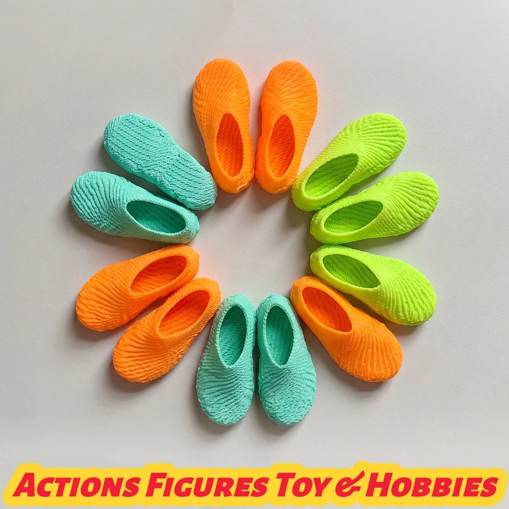 1/3 Scale BJD Dolls Daily Soft Soled Shoes Socks Style Shoes Woven Elastic Feet Cover for Male Female 62 68 70 75 Model Toys