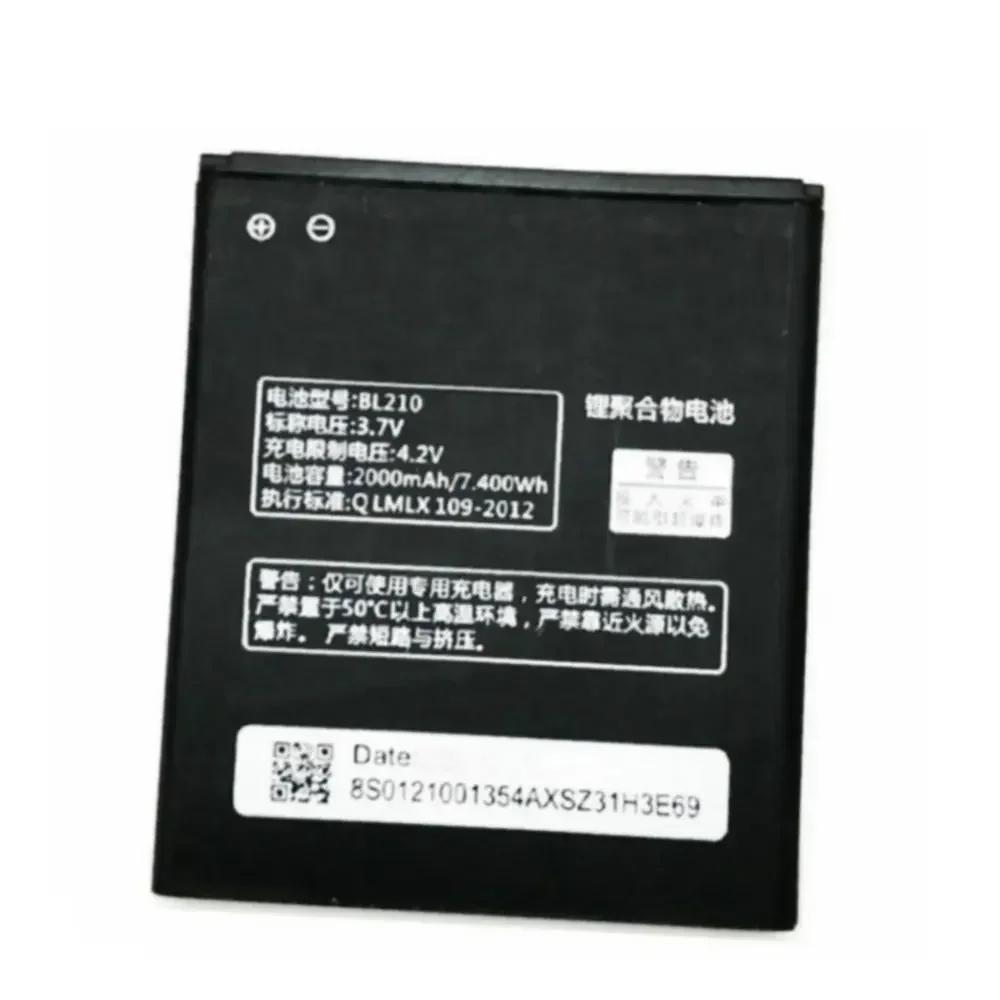 BL210 battery 2000mah  for Lenovo A606 S820 S820E A750E A770E A656 A766 A658T S650 A536 Cellphone batteries