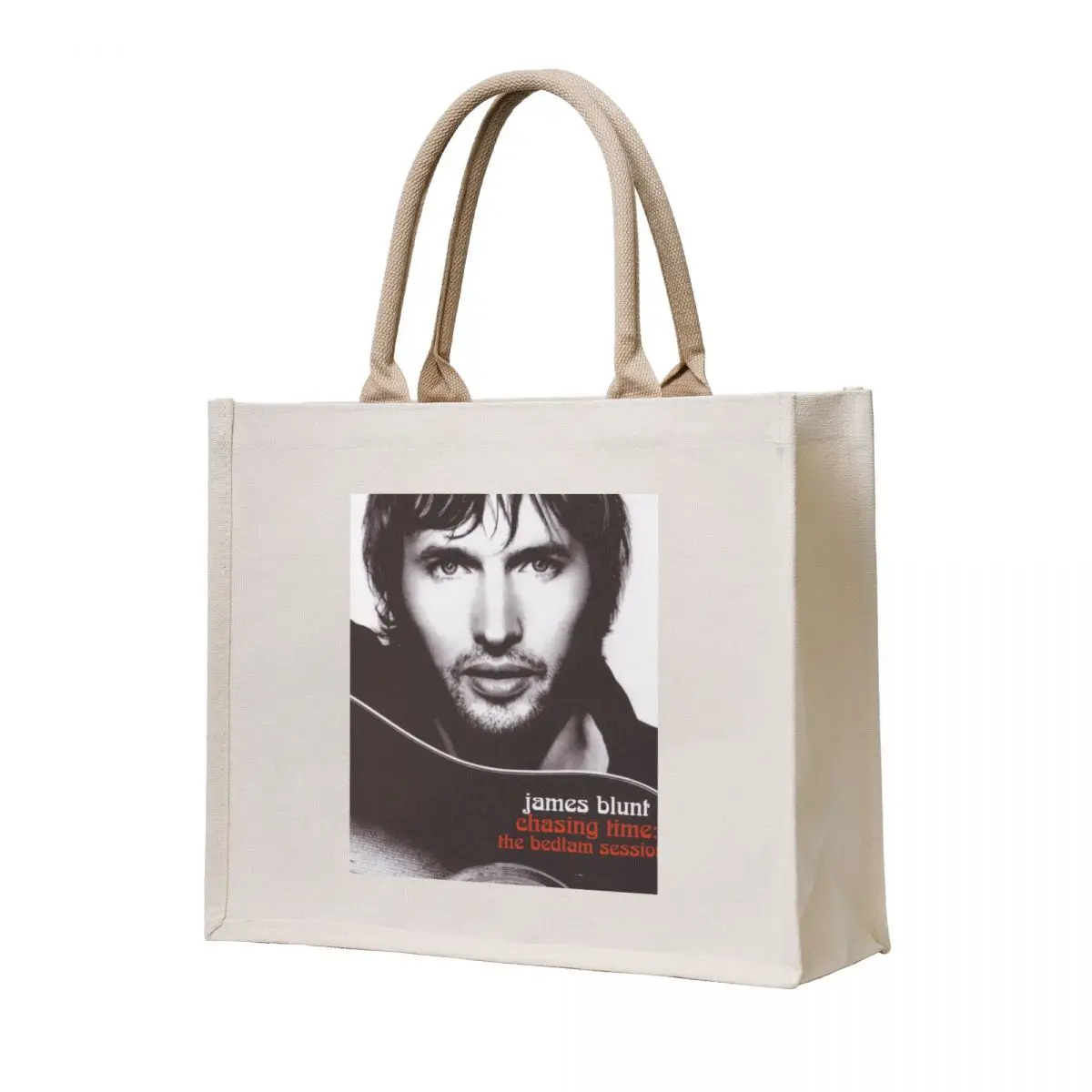 

James Blunt chasing time the bedlam sessions Tote Bag sacs de shopping Custom bag custom canvas bag