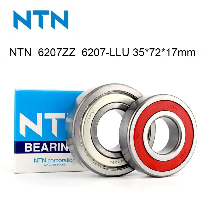 

1Pcs 100% Japan NTN Original Bearing 6207-ZZ 6207-LLU Ball Bearing ABEC-9 35x72x17mm 6207 High Speed Deep Groove Ball Bearing