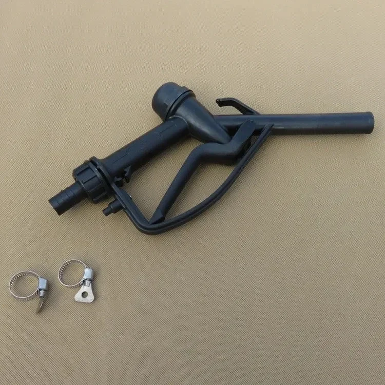 

25mm / 20mm Gasoline Nozzle, Max Flow 45L/m flowmeter Meters Plastic Manual Heavy Duty Fuel Nozzle Gun with Hook