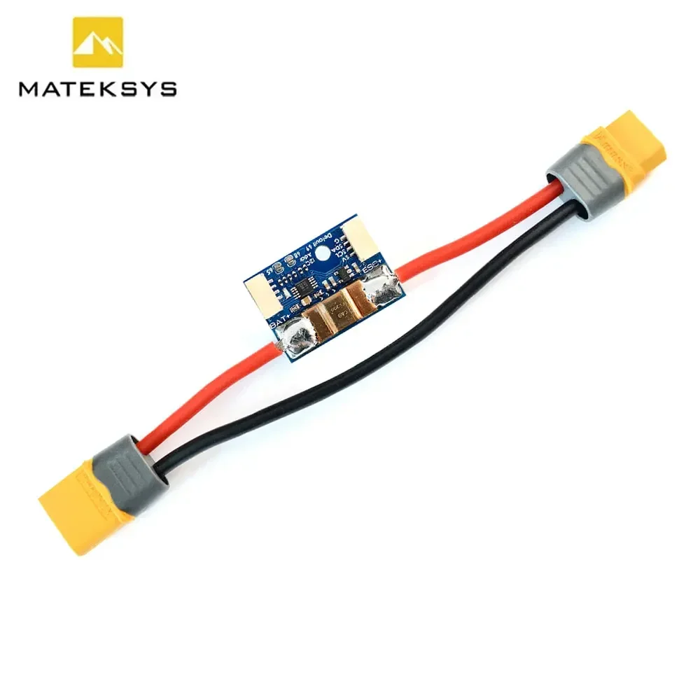 MATEK Mateksys I2C-INA-BM شاشة طاقة I2C فائقة الدقة لطائرة RC FPV بدون طيار