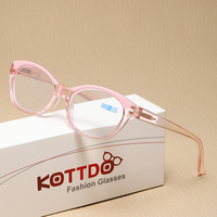 New Reading Glasses Women Fashionable Anti Blue Light Presbyopia Hyperopia Eyeglass Men Trendy Retro Blue Eyewear +1.0 +3.0 +4.0