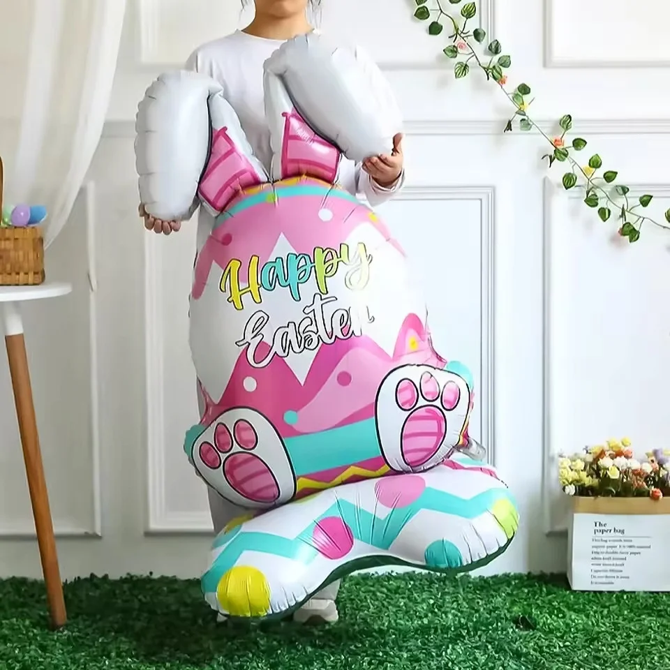 Standing Easter Bunny Balloon 4