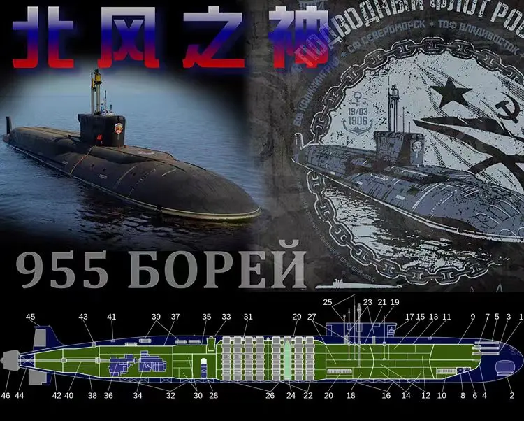 Russian Naval Project 955 Borei Class Nuclear Submarine T-Shirt 100% Cotton O-Neck Short Sleeve Summer Casual Mens T-shirt