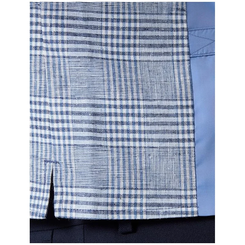 Rompi Linen Riviera Pria - Rompi Slim Fit Khusus untuk Pernikahan, Formal & Bisnis - Musim Panas Ringan Bernapas