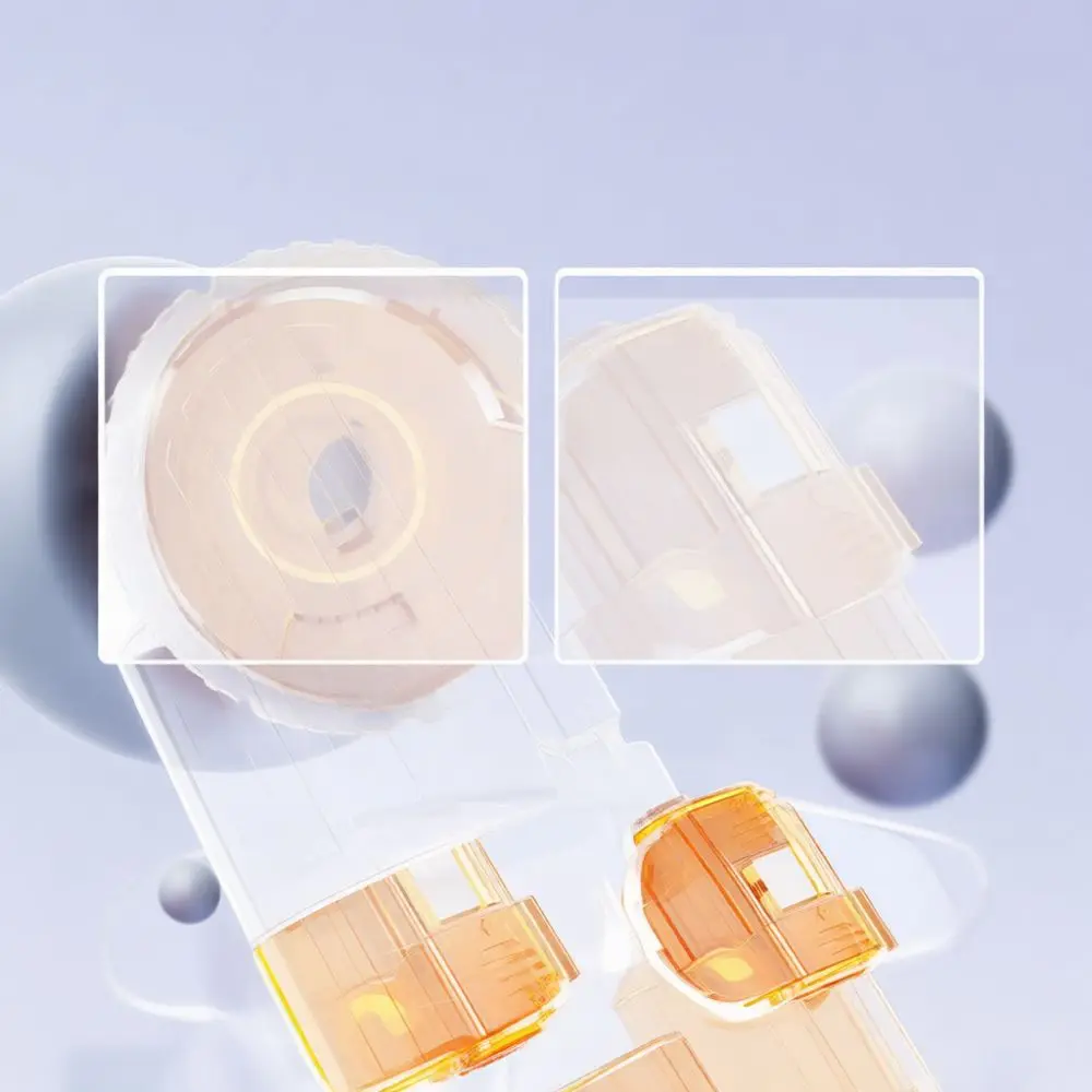 Fiber Optic Maintenance Cleaning Box Cassette Style Cleaner For FC SC LC Connectors Portable Tool Replaceable Core Unit