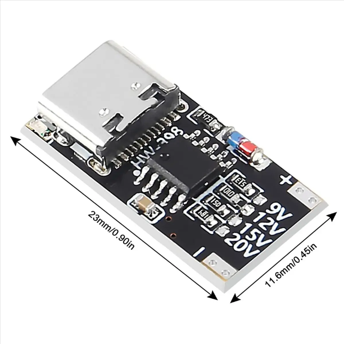A1043Z 8PCS USB-C PD3.0 Trigger Charging Module PD/QC Board Fast Charge USB Type-C 9V 12V 15V 20V 5A Adjustable Voltage Reliable