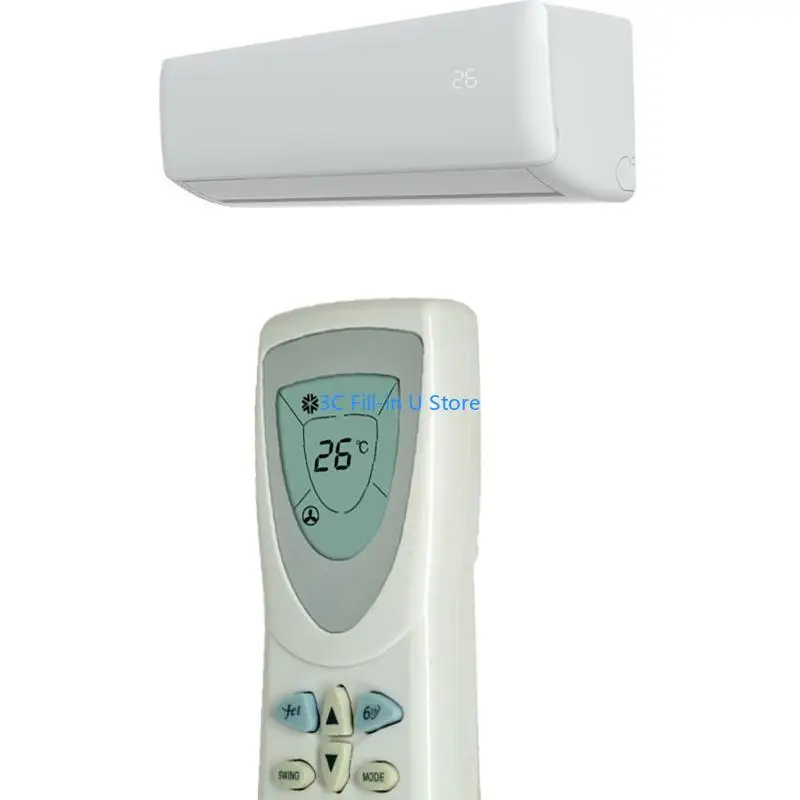 G8TA Portable DG11D1-10 Air acondicionador Control remoto Controlador remoto para AC-Q052PR2 Fernbedineung Durable