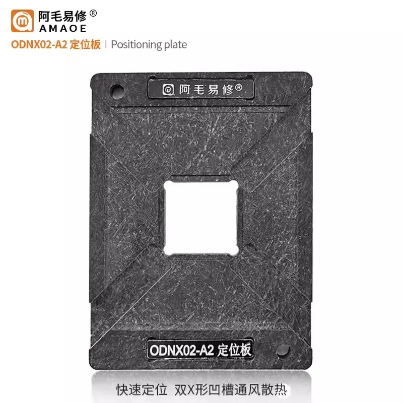 ODNX02-A2 BGA Stencil For Nintendo Switch CPU Reballing IC Pin Solder Tin Plant Net Welding Template Amaoe Stencil Square Hole