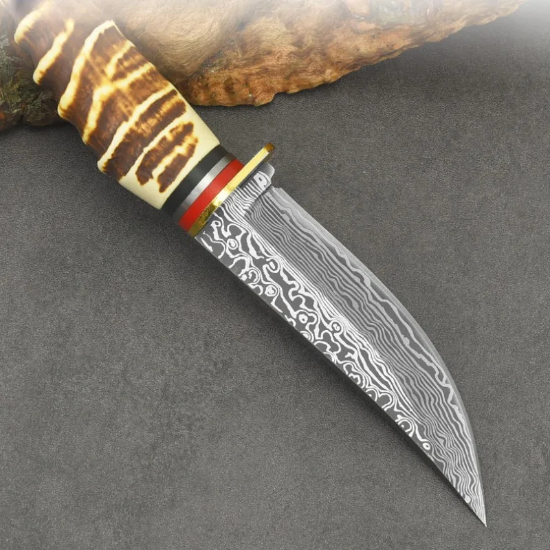 Mongolian Knife, Beast Style Outdoor Knife,With knife cover, Expedition Knife, Fishing knife SZ9195