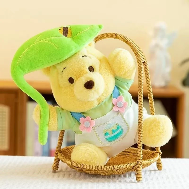 

25-65cm Disney Winnie The Pooh Plush Toys Cute Large Cartoon Cute Plushie Anime Birthday Pillow Doll Stuffed Gift for Kids Xmas