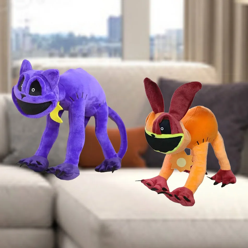 

Kawaii мягкая плюшевая кукла Bearhug с улыбающимися животными, дизайн Catnap Dogday, плюшевая игрушка, детский подарок, украшение для спальни