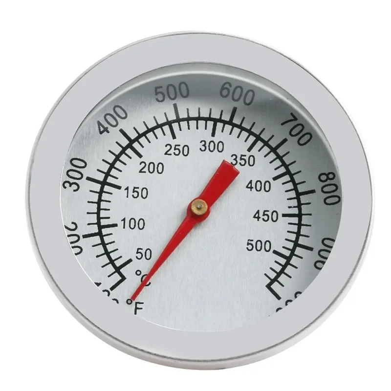 Kitchen Grill Temperature BBQ Thermometer JX-5M Bimetal Stainless Steel Temperature Gauge 100~1000 Degrees Fahrenheit