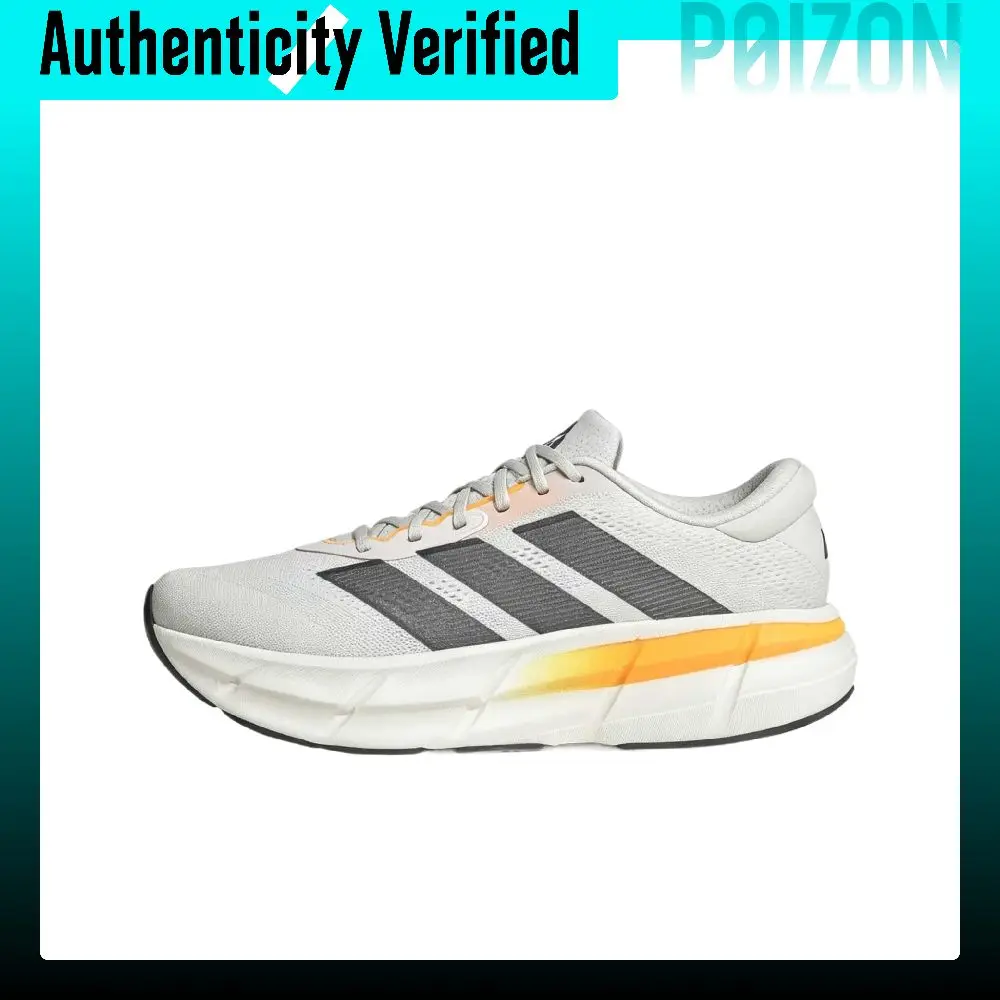 Adidas Questar Running Shoes Men's Low-top Cloud White/Iron Gray/Bright Orange IH9816