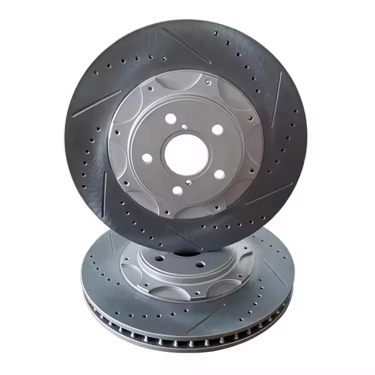 34106797603 قطع غيار السيارات دوارات الفرامل العائمة الأمامية حفر ومشقوق 370 مللي متر لأقراص الفرامل BM W M3 F30 MP #3