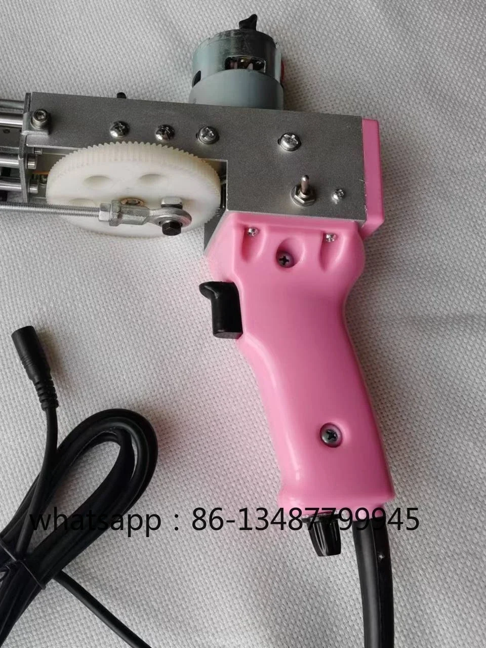 

Portable electric TUFTING machine gun Tufting loom loop pile cutting in one