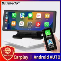 Bluavido 10 Inch Touch Screen Supports CarPlay Android Auto Function Car Radio Multimedia Video Player Portable With AUX Cable