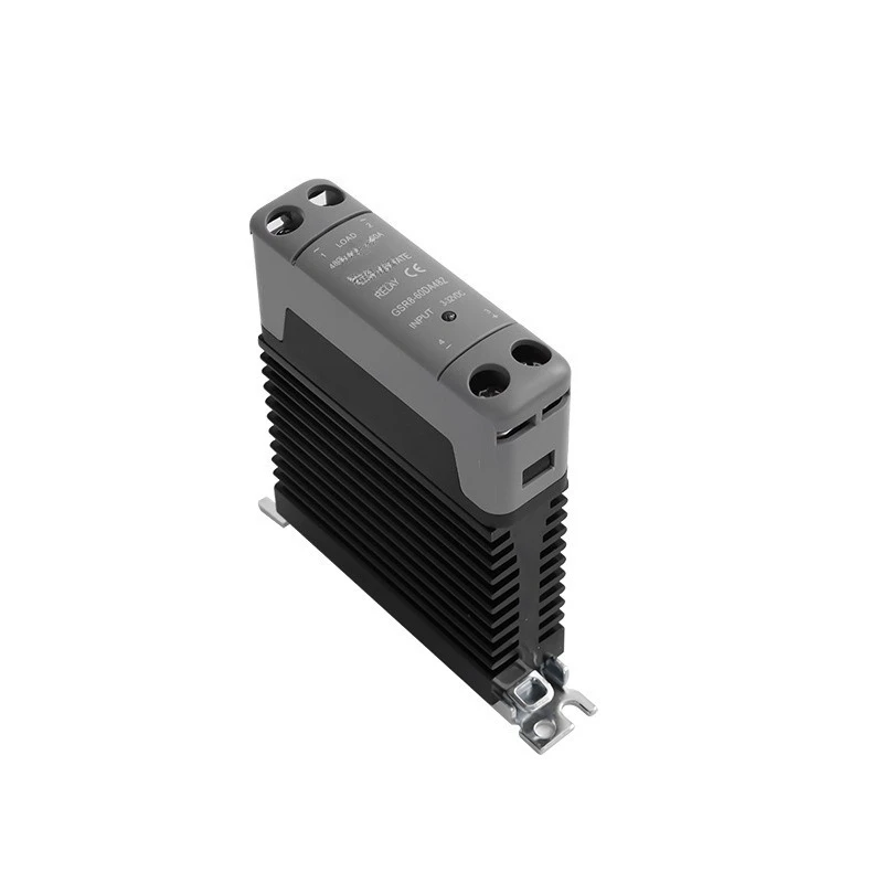 Single‑Phase Solid State Relay Integrated Heat Sink DC‑AC Zero‑Cross & Random Trigger AC SSR Power Switch