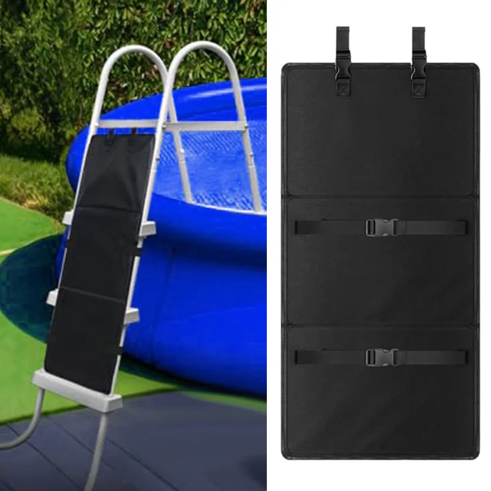 

Pool Ladder Safety Guard Cover Designed to Reduce Risks and Protect Pool Area with Foldable Feature for Convenient Storage