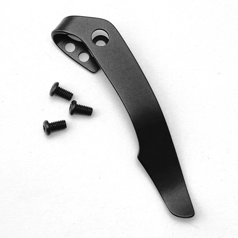 New Titanium Alloy Back Clip for CldSteel 29TLCC Knife DIY Accessories Custom Folding Pocket Knife Back Waist Clip Tool