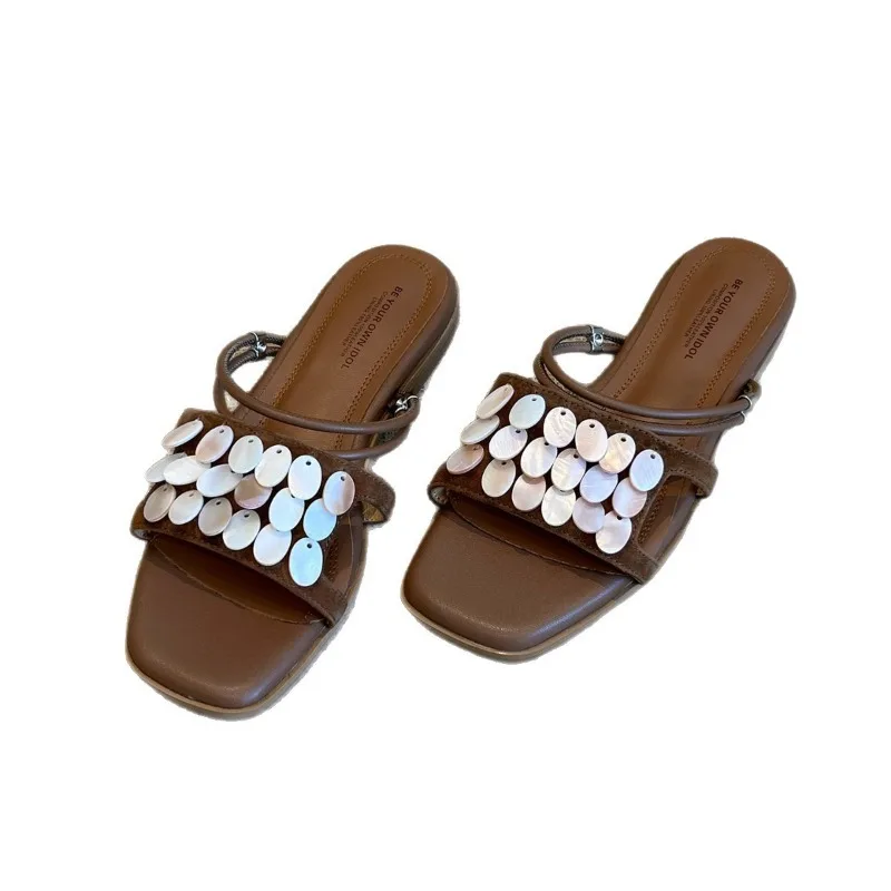 

Fashionable women's slippers elegant women's shoes casual women's house slippers 197