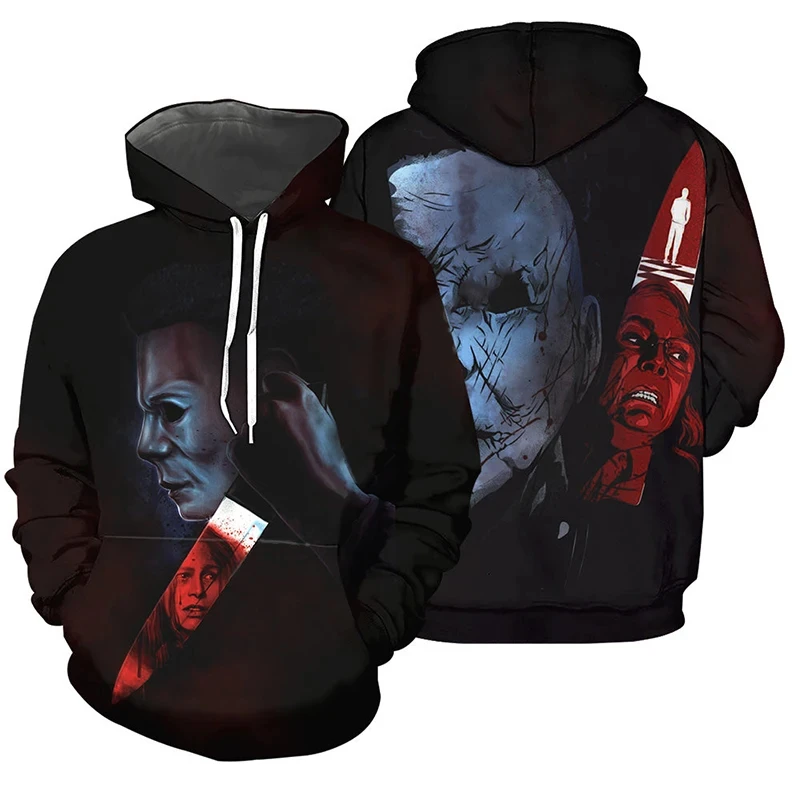 Friday 13th Sweatshirts 3D print Hoodies Men/women Fashion Long Sleeve Sweatshirts Cool Harajuku Streetwear kids hoodie coat