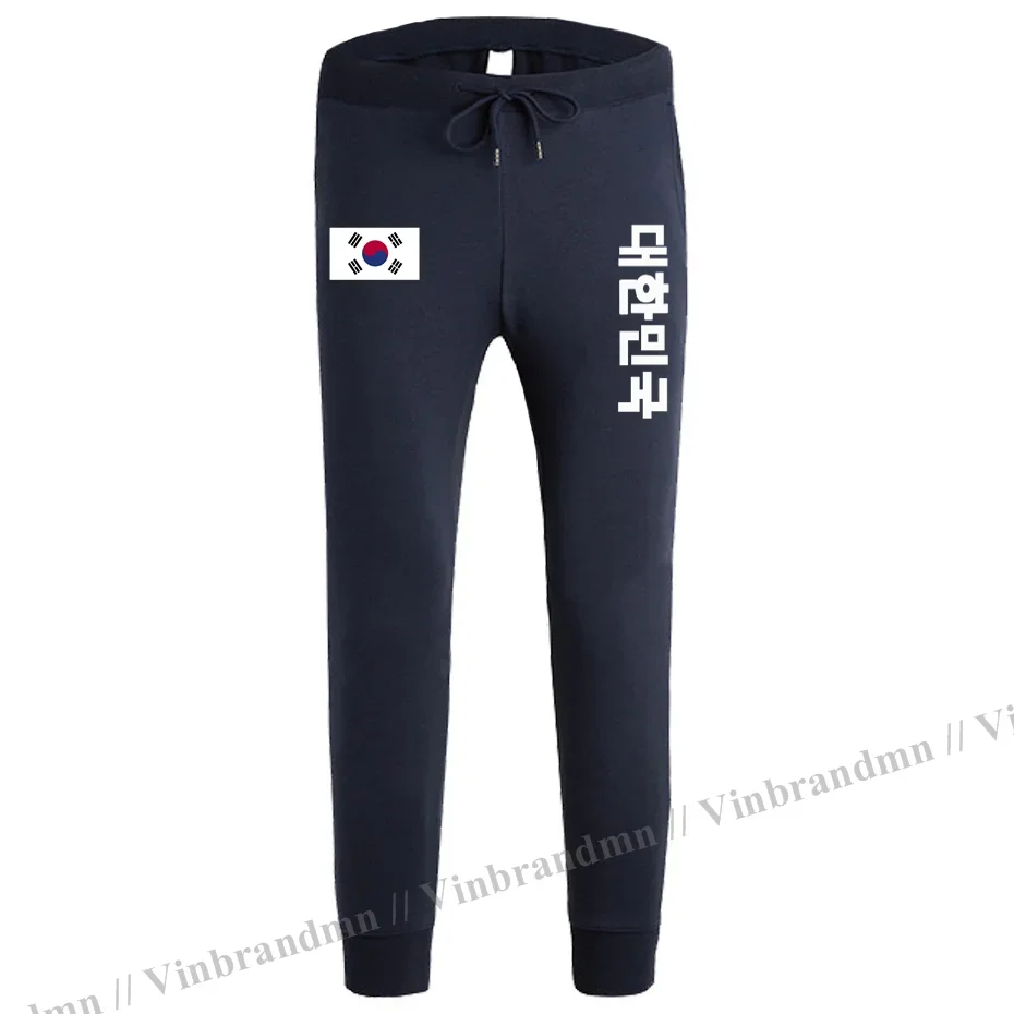 Republic of Korea South KOR Korean KR Daehan Minguk mens pants joggers jumpsuit sweatpants track sweat fitness Cotton tactical