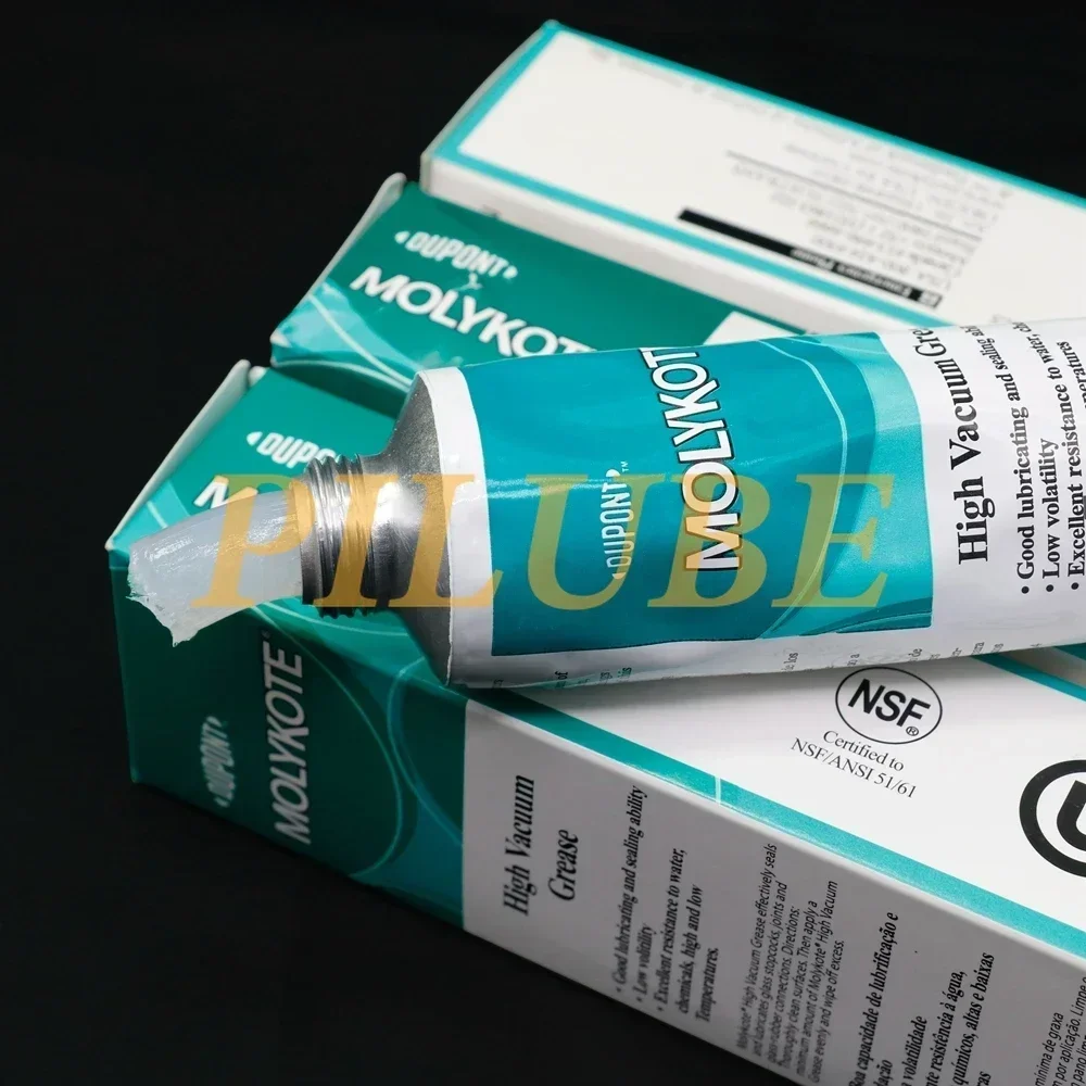 DOW CORNING MOLYKOTE-grasa de silicona HVG, lubricante de sellado de válvula alta, MOLYKOTE-HVG de pegamento al vacío, producto Original,