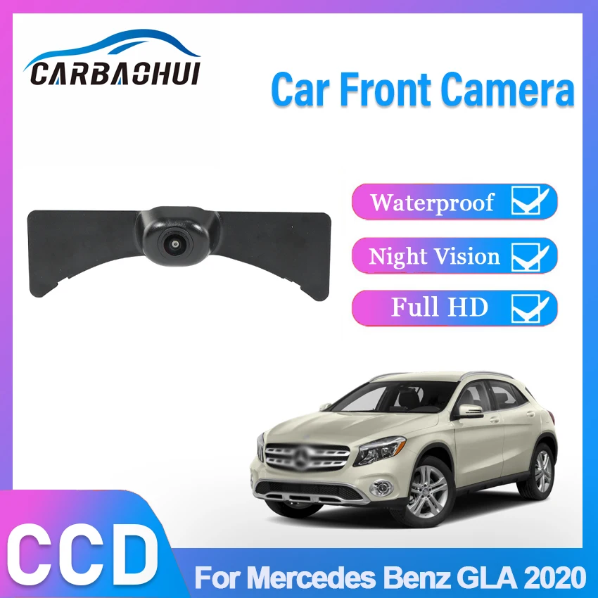 

HD Car Front View Camera CCD Night Vision Fisheye Wide Angle 170° Camera For Mercedes Benz GLA 2020 Parking Surveillance System