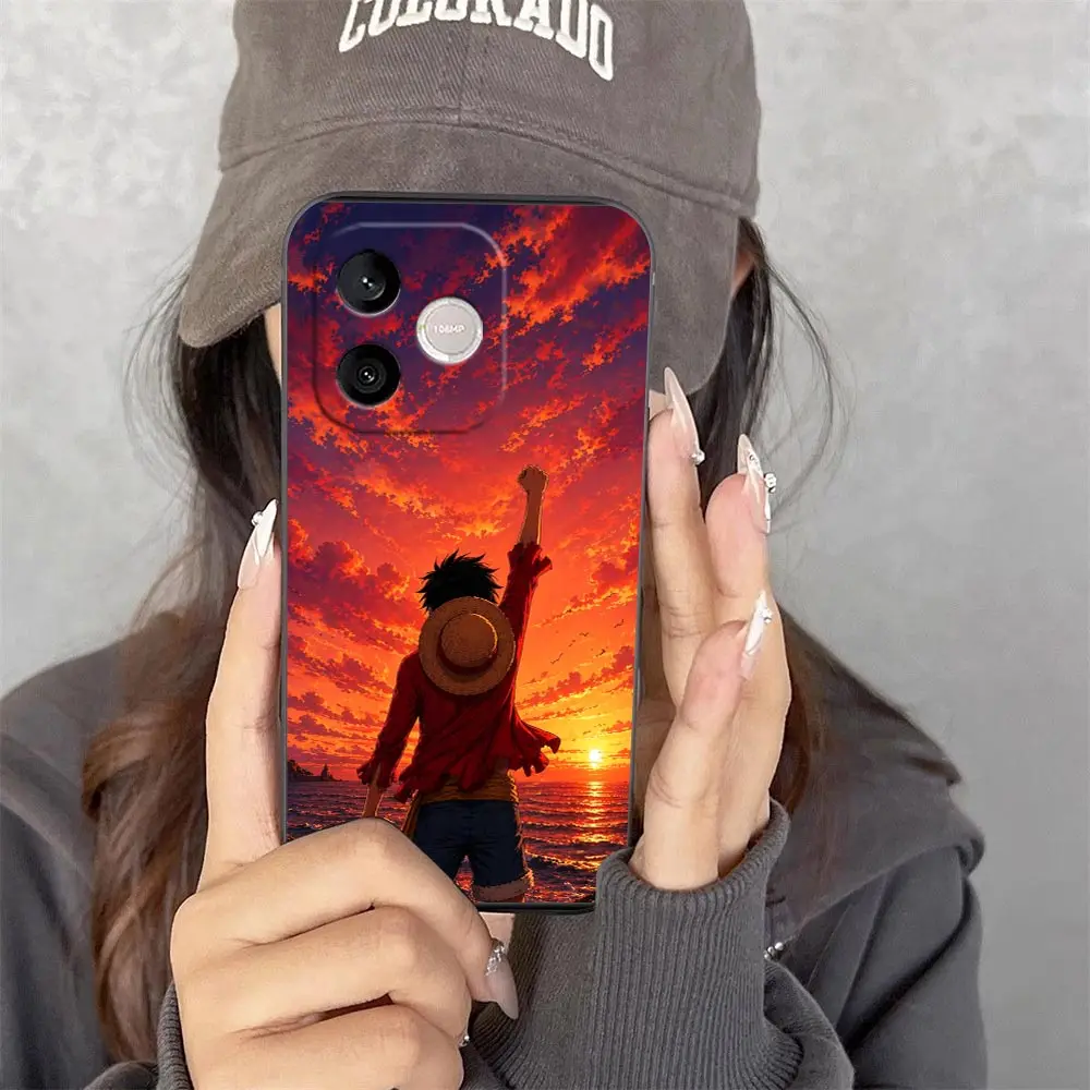 Phone Case For HONOR MAGIC 7 600 400 90 X5C X6B X6D X7 X7A X7B X7D X8 X8B X9B X9D X9A Shell Cover One P-Piece Monkey D Luffy