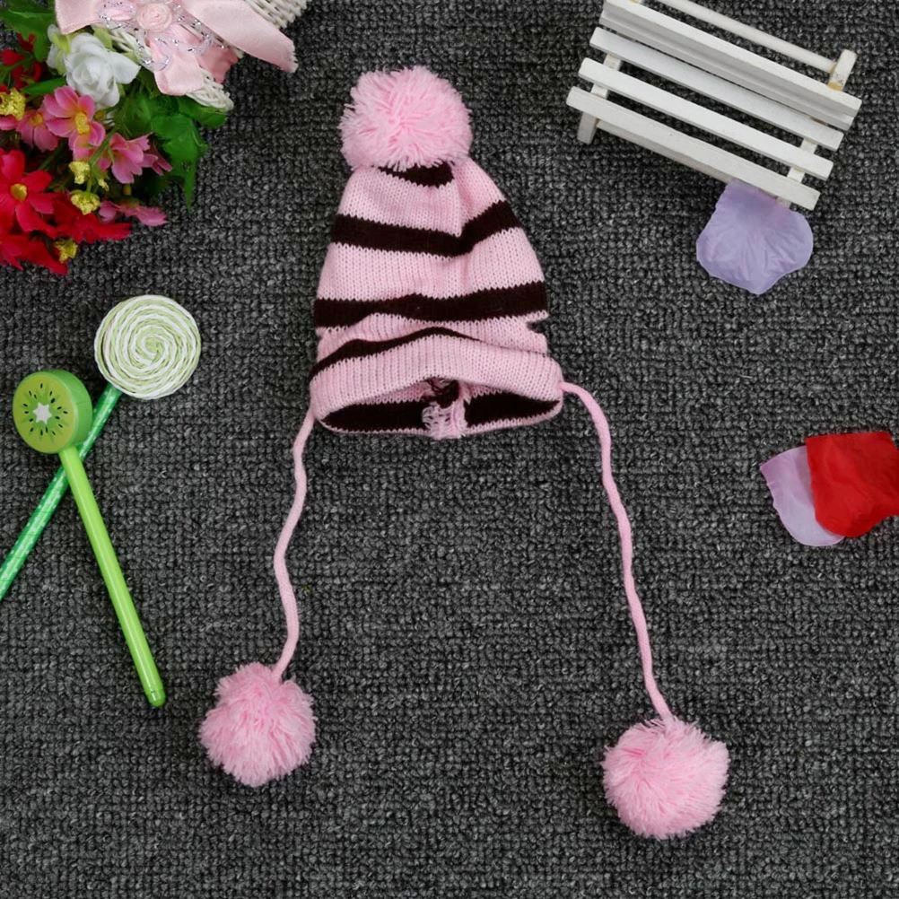 

Birthday Items Dog Warm Scarf Hat Set Man Clothes Winter Accessories for