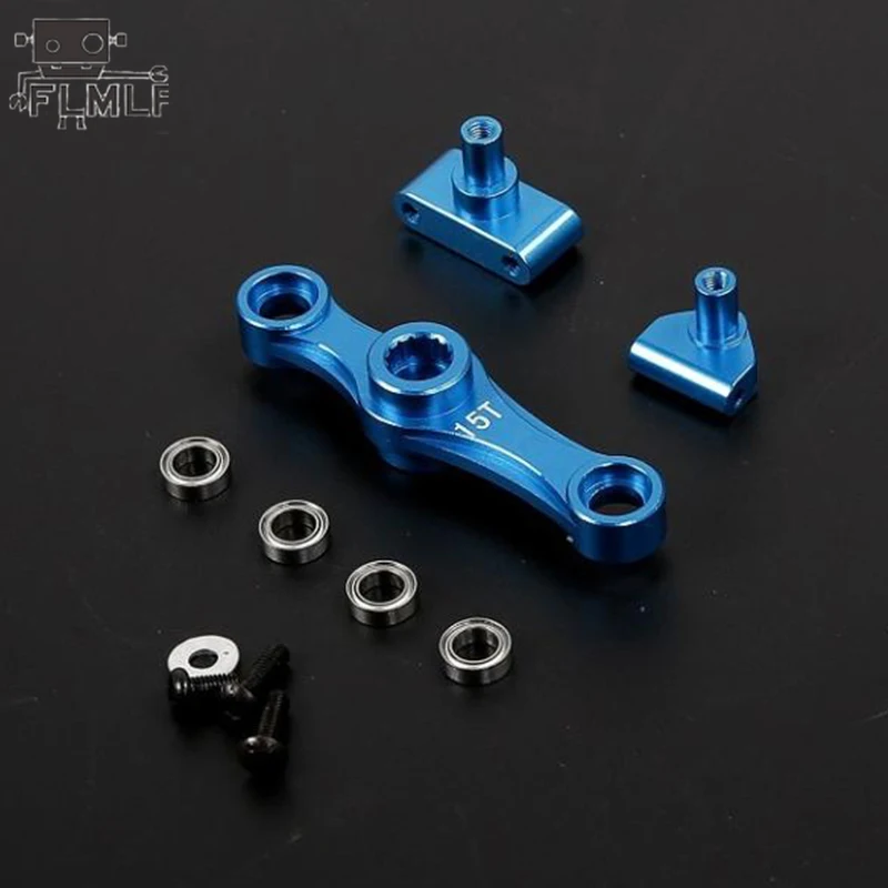 Metal Throttle Servo Arm 17T 15T Double Tooth Mold Fit for 1/5 Losi 5ive-t Rovan LT King Motor x2