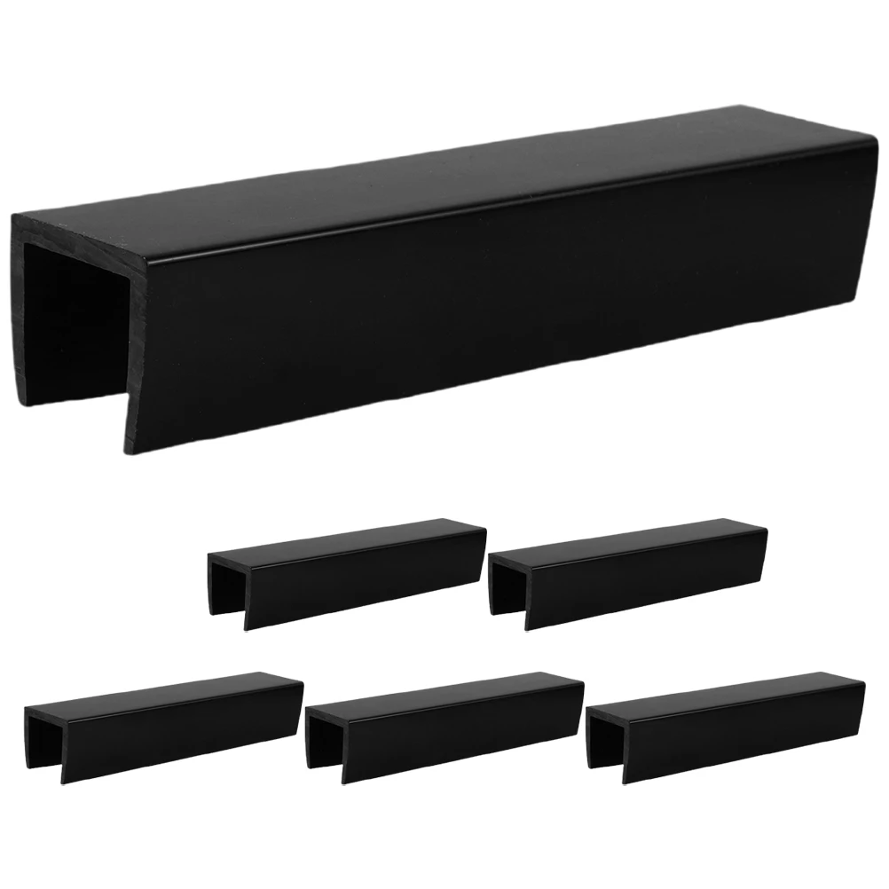 

6pcs Dog Fence Baby Gates Groove Reinforcement Fittings U-Shaped Security Barrier for Door Stairway Safety Indoor Use for Kids