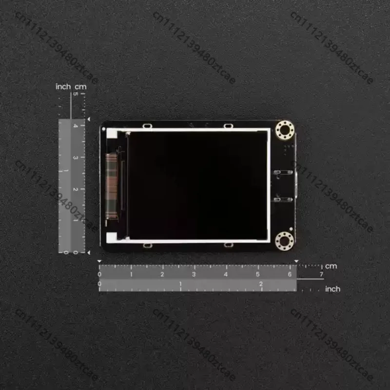 UART Dual Output, Built-in Font Graph Plot HMI Display Breakout for Student Multi-parameter Real-time View Coding Experiment