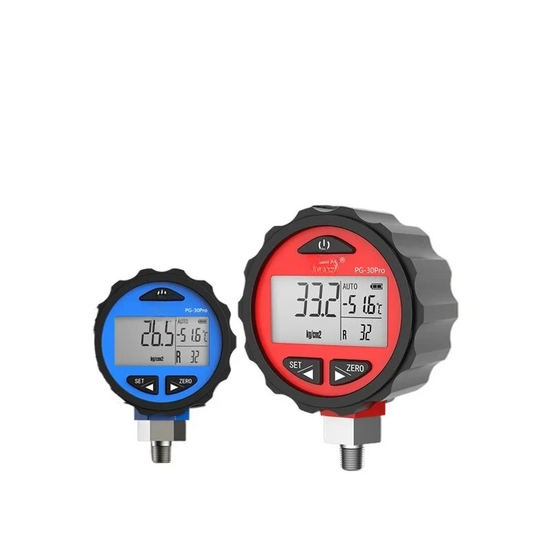 

for PG-30 Digital Pressure Gauge, Digital Display Electronic Snow Fluoride Gauge, Refrigerant Filling Air Conditioning Pressure