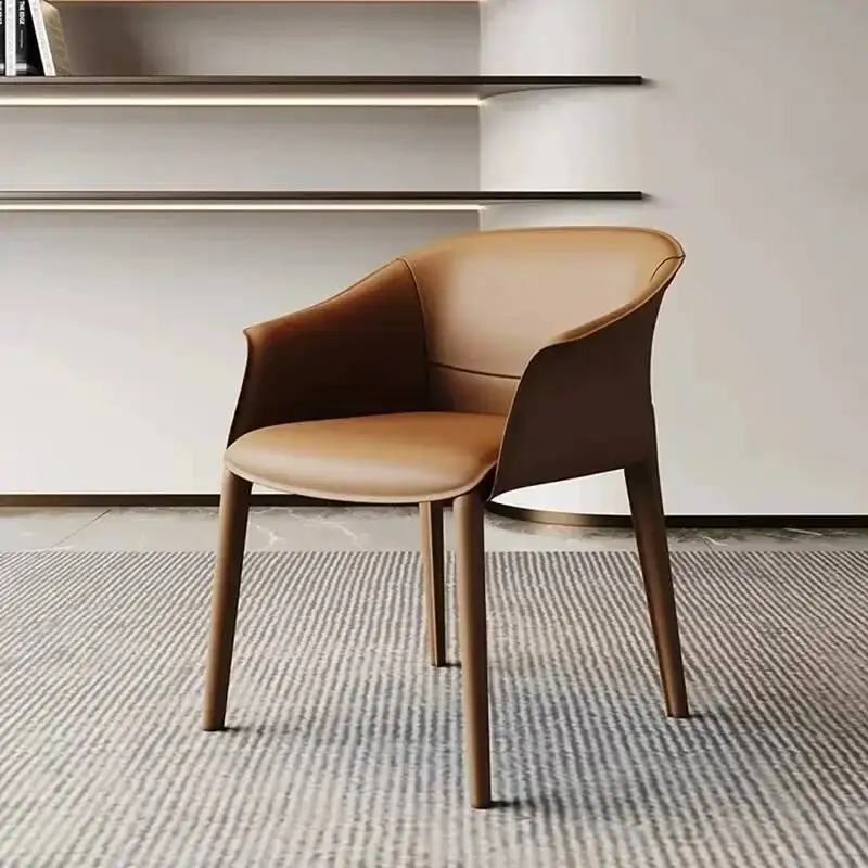 

Chairs Modern Dining Comfortable Luxury Upholstered Beautiful Outdoor Dining Chairs Trendy European Chaise Design Home Furniture